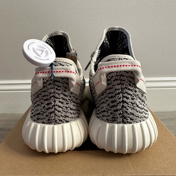 2022 ADIDAS Yeezy Boost 350 Turtle Dove AQ4832 Blue Gray Core White Size 12 NEW - Picture 8 of 13